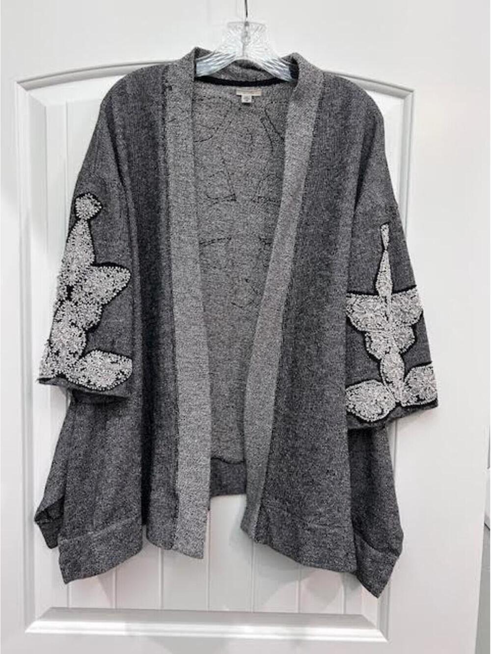 Ecote Tribal Beaded Festival Cardigan M/L GUC
